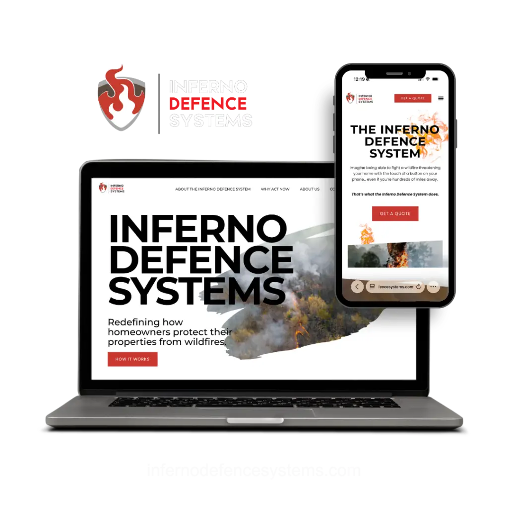 Inferno Defence Systems edmonton web dev